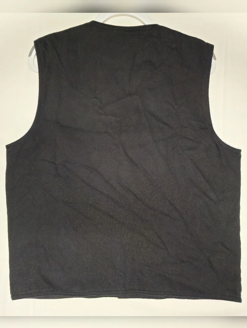 Daniel Smart MFG The Dark Knight Men's Denim Motorcycle Vest